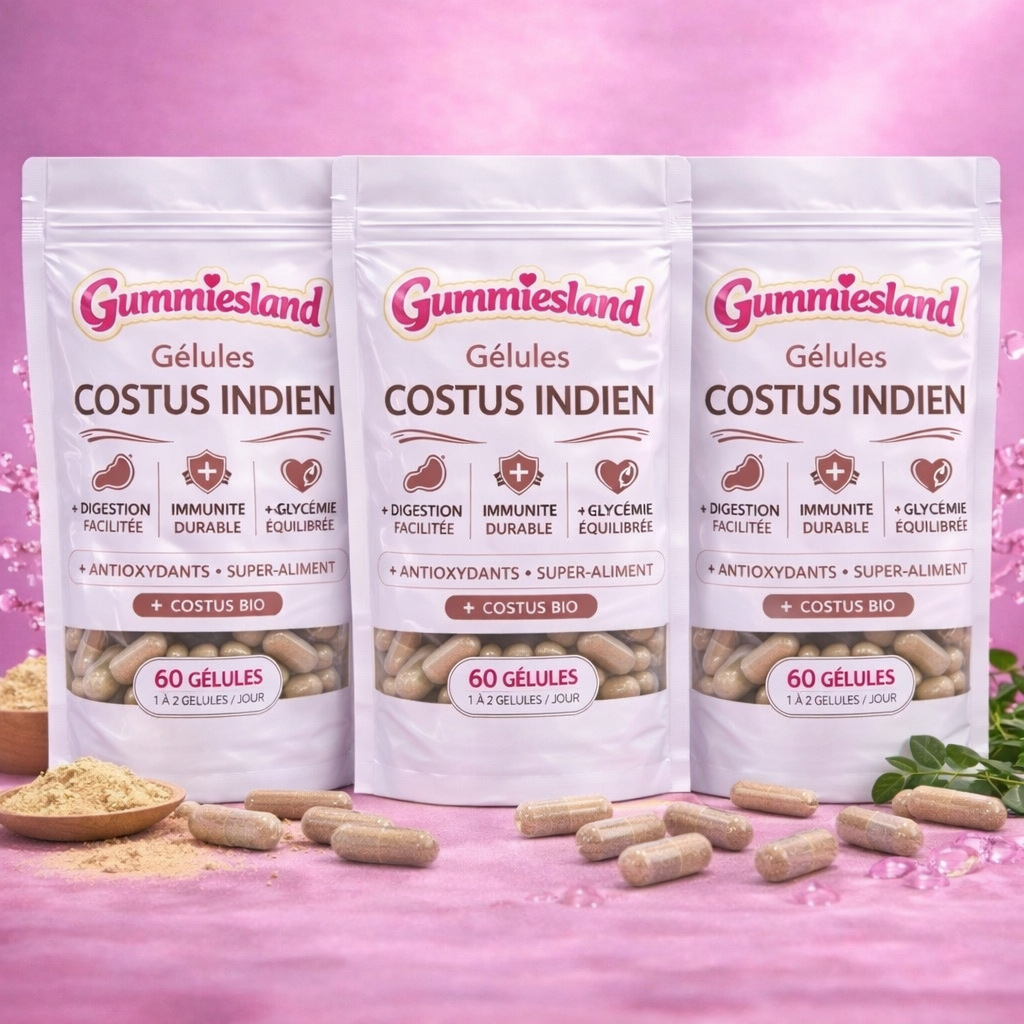 Gélules Costus Indien (3 mois)