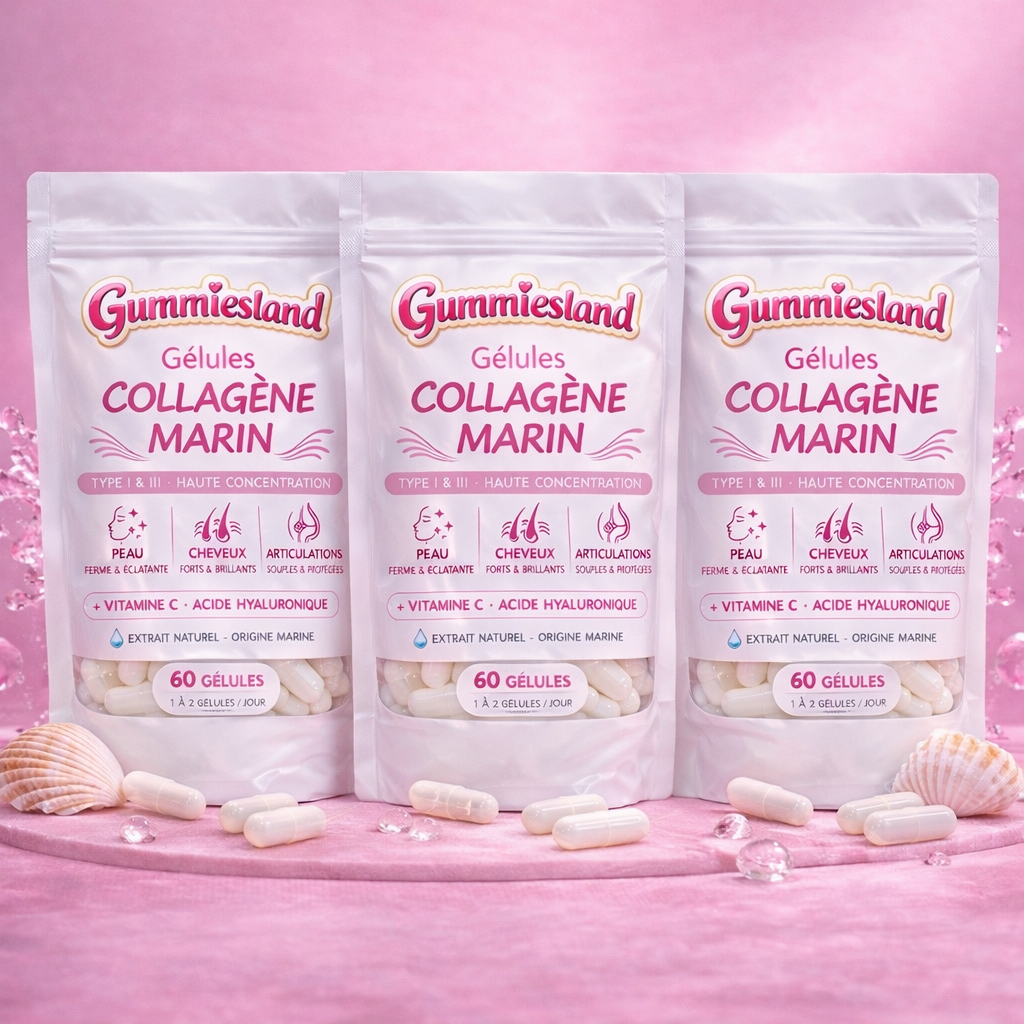 Gélules de Collagène Marin (3 mois)