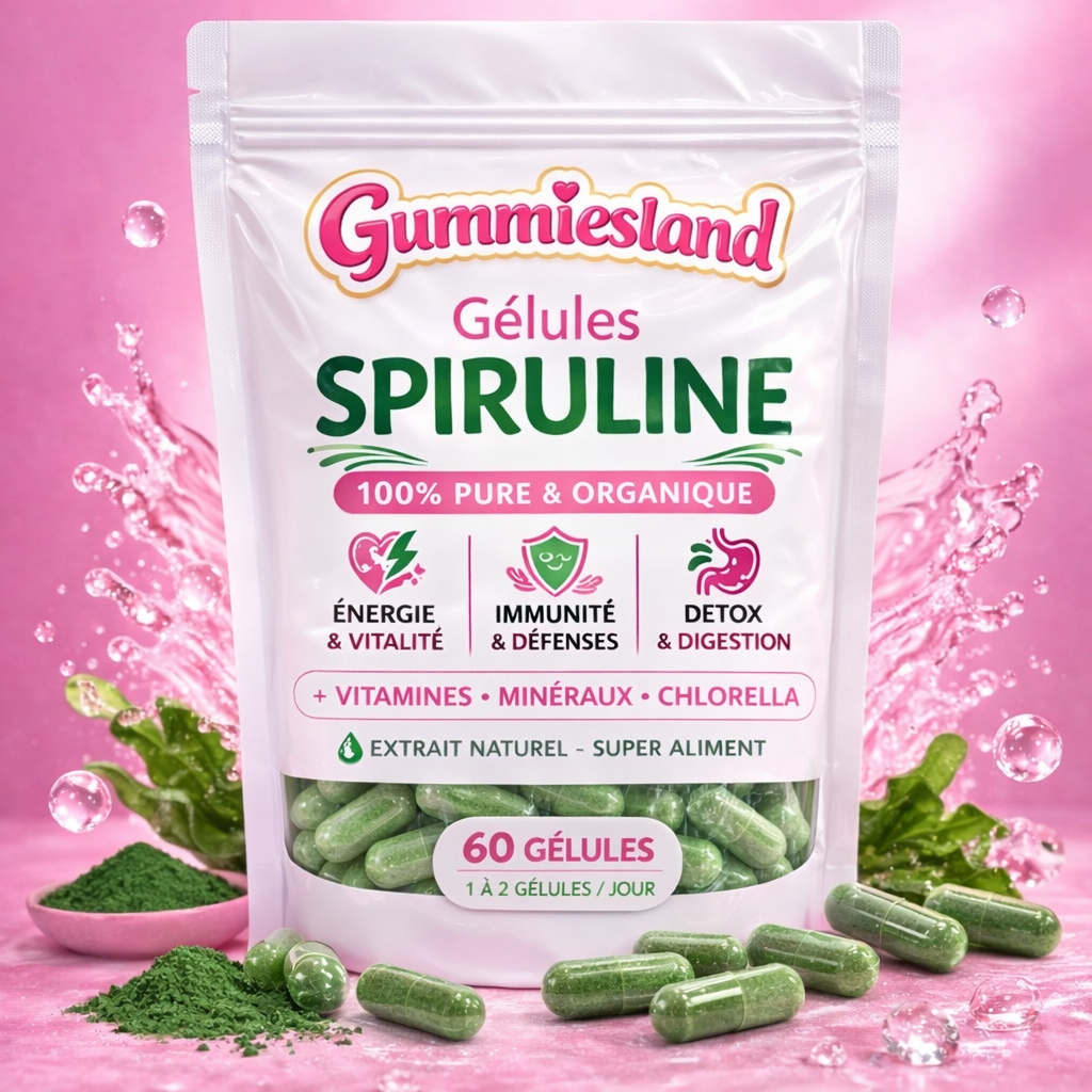 Gélules de Spiruline (1 mois)