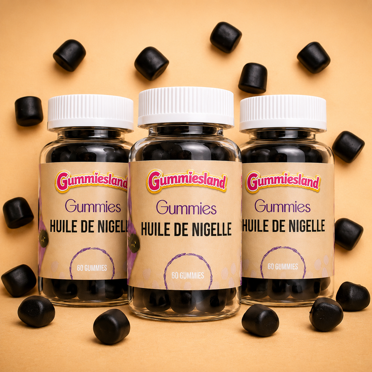 Gummies - Huile de Nigelle (3 mois)